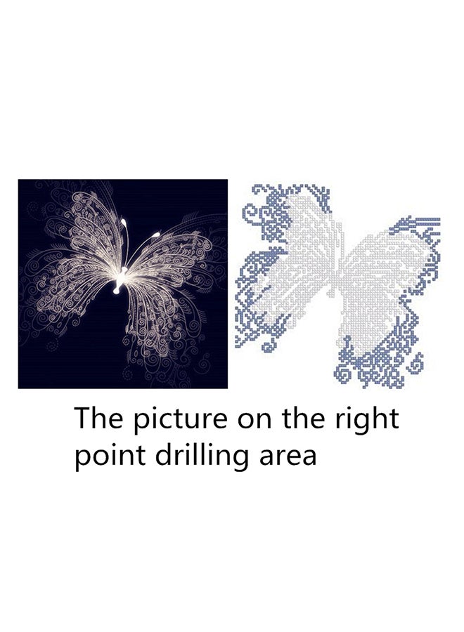5D DIY Round Diamond Painting Multicolour 30X30X40centimeter - Image 5